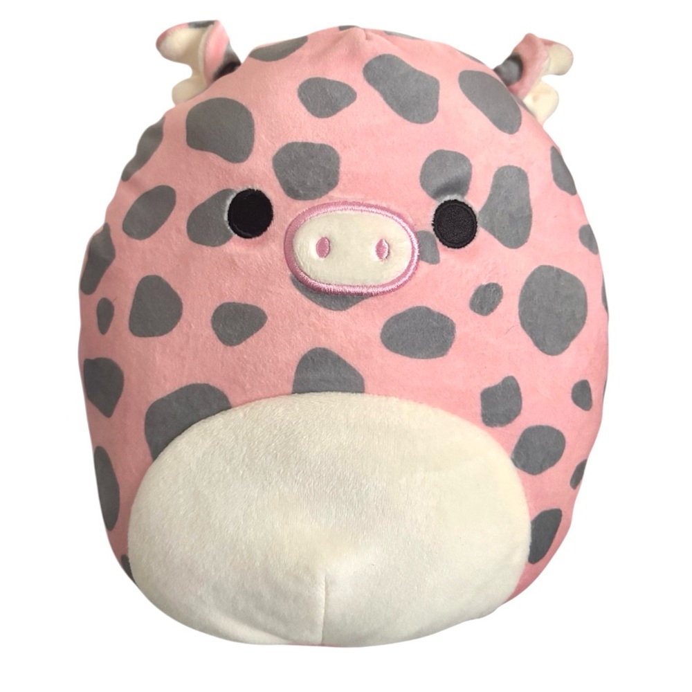 NWT Squishmallow Aquitaine Pink Spotted Pig (8” Small)
